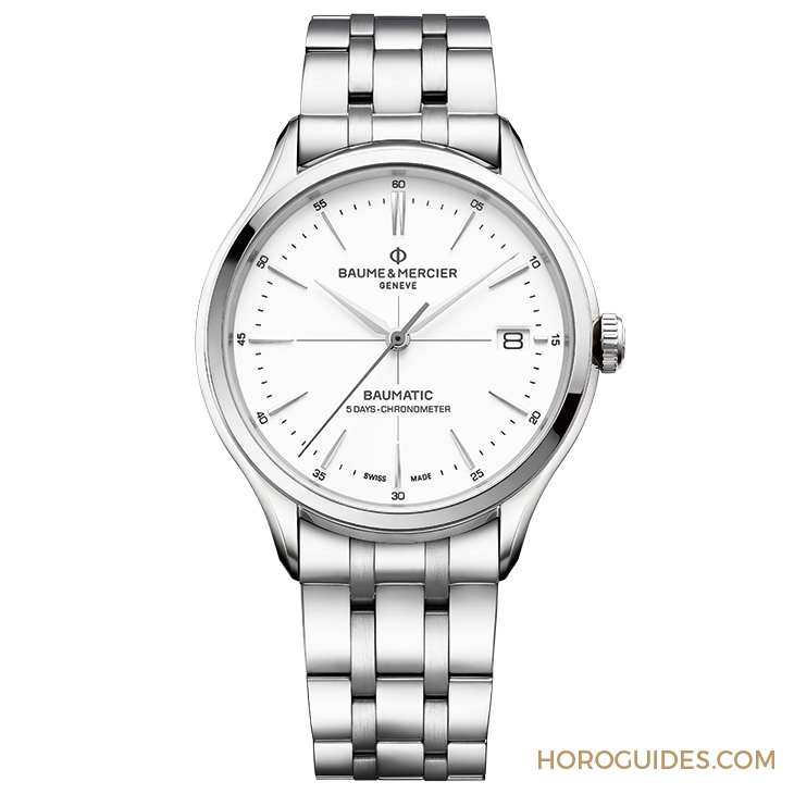 Baume & Mercier - Clifton - M0A10519 - 搭載新生代BM13機芯,名士表Clifton Baumatic高實搭日常款式