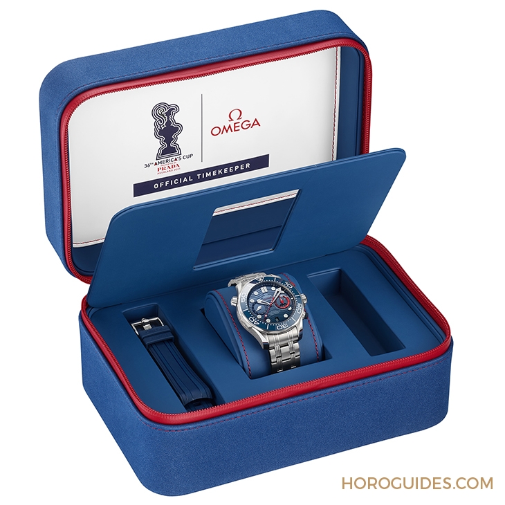 OMEGA - SEAMASTER - 210.30.44.51.03.002 - OMEGA 發表全新2021美洲盃帆船賽計時碼表!