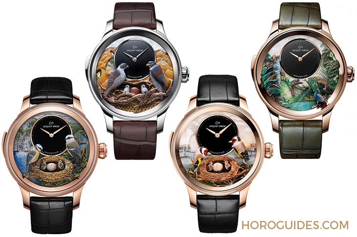 JAQUET DROZ - AUTOMATA - J031033211 - 知更報喜響妙音|JAQUET DROZ Bird Repeater 300th Anniversary Edition