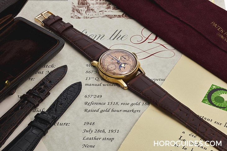 PATEK PHILIPPE - GRAND COMPLICATIONS - 5270J-001 - 埃及王子的百達翡麗Ref.1518「 Pink on Pink」，創下該型號第二高價