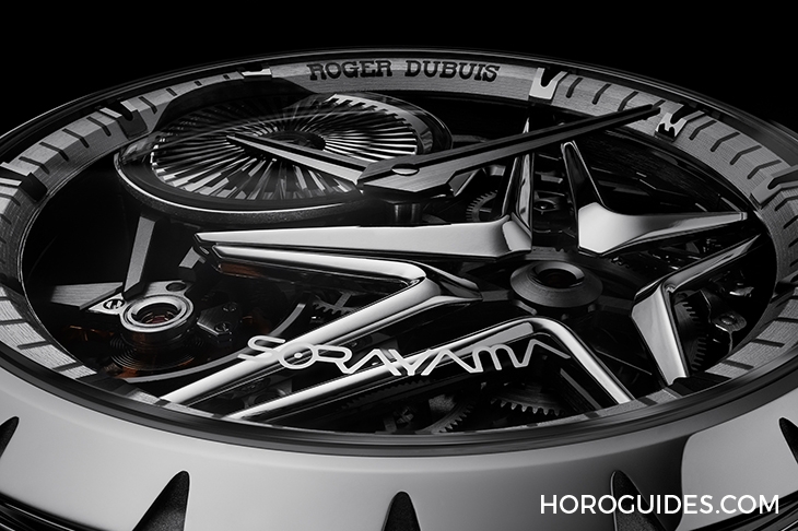 ROGER DUBUIS - EXCALIBUR - RDDBEX1013 - 這款自動盤轉起來很迷幻!Roger Dubuis攜手空山基推出Excalibur Sorayama Monobalancier腕錶