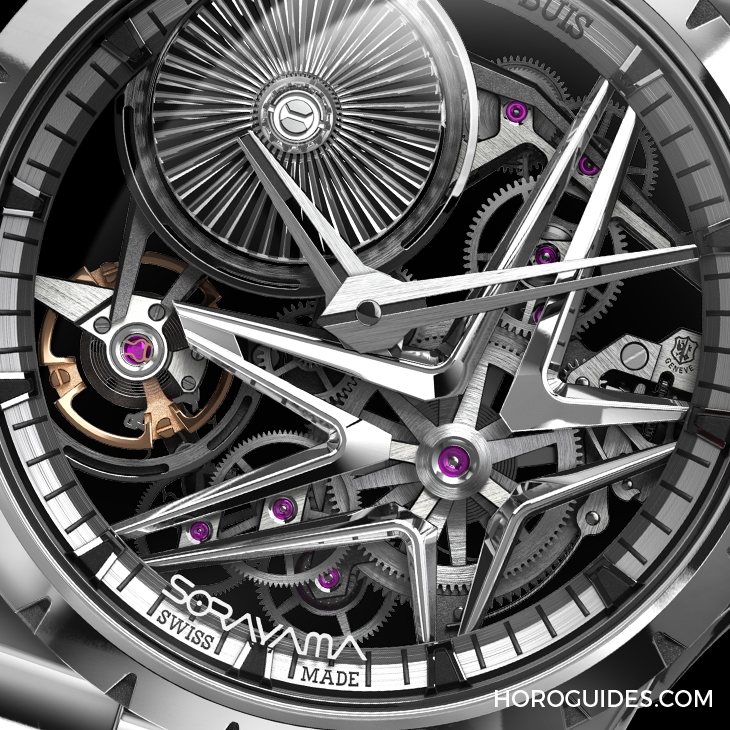 ROGER DUBUIS - EXCALIBUR - RDDBEX1013 - 這款自動盤轉起來很迷幻!Roger Dubuis攜手空山基推出Excalibur Sorayama Monobalancier腕錶