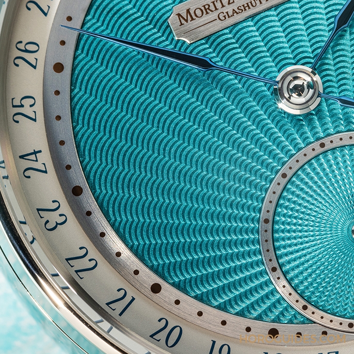 MORITZ GROSSMANN - BENU - MG-003406 - 獨立製錶Moritz Grossmann綠松石機刻面盤，感受裝飾之美的力道