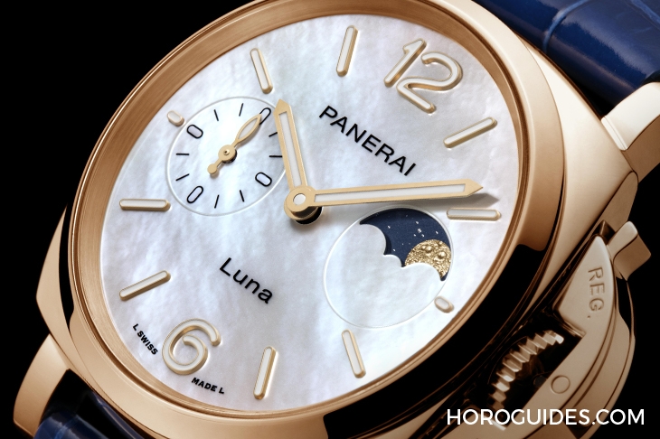 PANERAI - LUMINOR DUE - PAM01181 - 以月為名，Panerai Luminor Due系列首見月相顯示功能