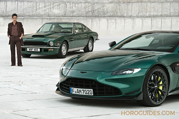 GIRARD-PERREGAUX - LAUREATO - 81010-32-3081-1CX - 英國賽車綠的超激魅力!芝柏表桂冠系列綠色陶瓷腕表阿斯頓·馬丁特別版 42毫米 & 38毫米