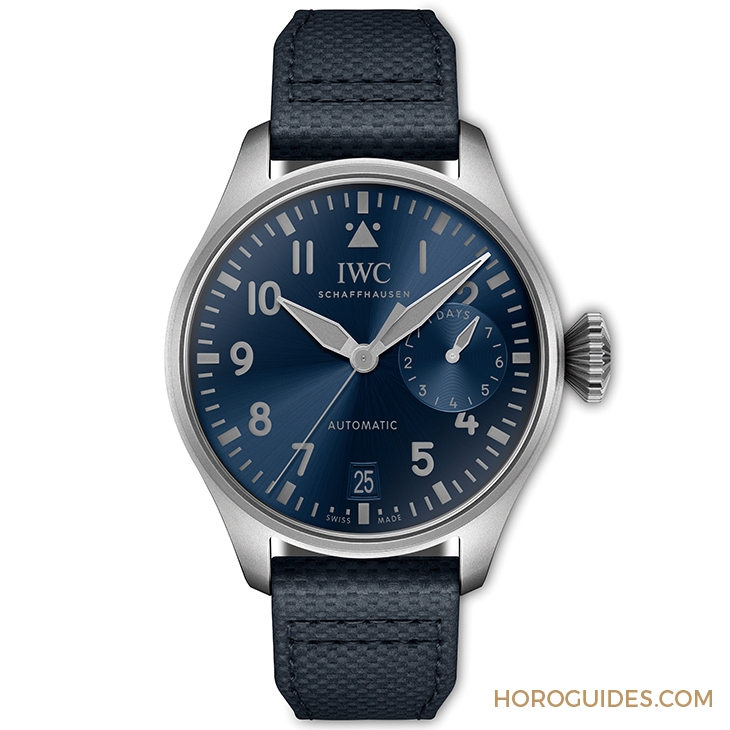 IWC - PILOT - IW501019 - 藍面鈦金屬錶殼！IWC推出大型飛行員腕錶Racing Works特別版