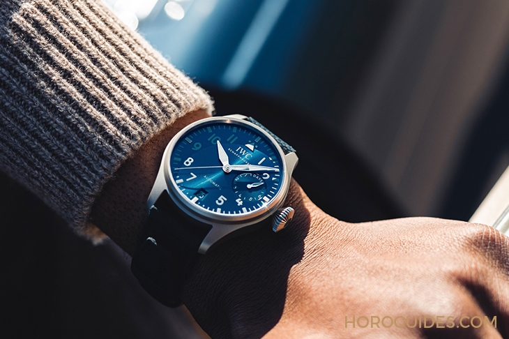 IWC - PILOT - IW501019 - 藍面鈦金屬錶殼！IWC推出大型飛行員腕錶Racing Works特別版