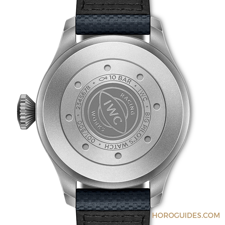 IWC - PILOT - IW501019 - 藍面鈦金屬錶殼！IWC推出大型飛行員腕錶Racing Works特別版