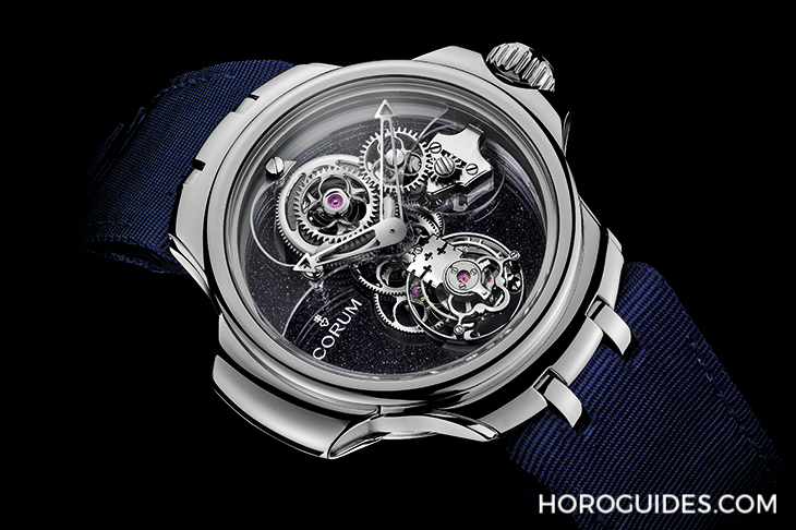 CORUM - HERITAGE - Z374/04426 - 在繁星點點之境看見時間經過的痕跡，CORUM 概念腕錶