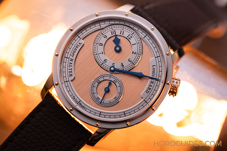 Louis Erard - NOIRMONT X - 85246AA03.BVA172 - 聯名再進化!Louis Erard x Vianney Halter Régulateur 第二章登場