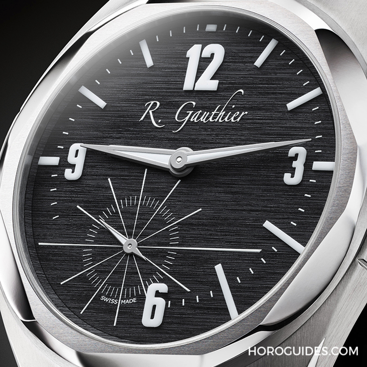 ROMAIN GAUTHIER - C by Romain Gauthier - MON00582 - 黑色面盤款全新亮相|ROMAIN GAUTHIER C by Romain Gauthier 鈦金屬鍊帶腕錶
