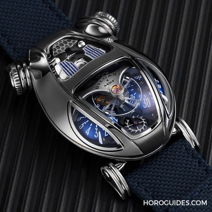 MB&F - LEGACY MACHINES - 104057 - 經典魅惑象徵變身為科幻時間機器，BVLGARI x MB&F Serpenti腕錶的大膽奇想