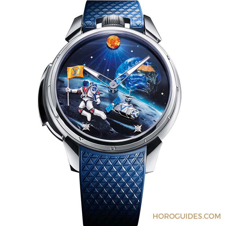 LOUIS VUITTON - TAMBOUR - W9TI12 - 當高級製錶飛向宇宙！LOUIS VUITTON推出全新工藝傑作Tambour Taiko Galactique