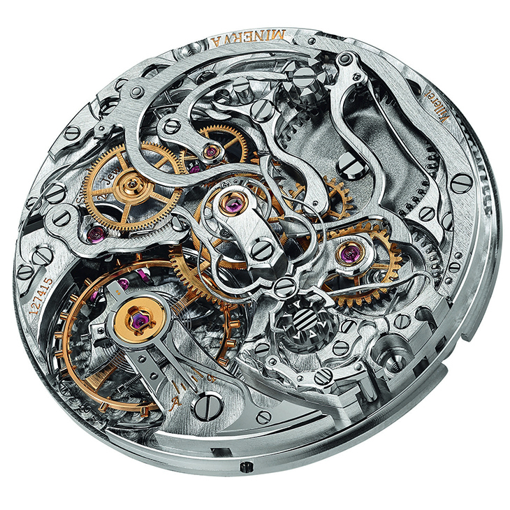 MONTBLANC - 1858 - 134029 - 向1930年代Minerva軍用計時經典致敬|Montblanc 1858追針計時腕錶限量版100