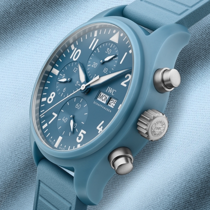 IWC - PILOT - IW389409 - IWC淺藍陶瓷來襲：TOP GUN Miramar飛行員系列海軍空戰部隊計時碼錶雙版本
