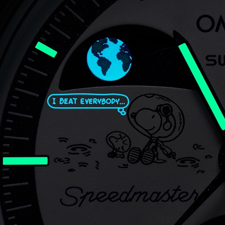 SWATCH - BIOCERAMIC - SO33N704L - 月亮被咬了一口?Mission To Earthphase – Moonshine Gold「海狸月」版本11月限定發售