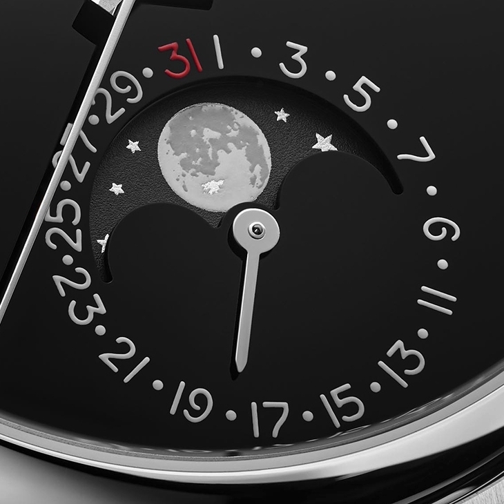 FRÉDÉRIQUE CONSTANT - 自家機芯 - FC-716ONB3NH6B - 康斯登 Highlife 系列首款月相腕錶,Onyx Moon 展現純黑美學