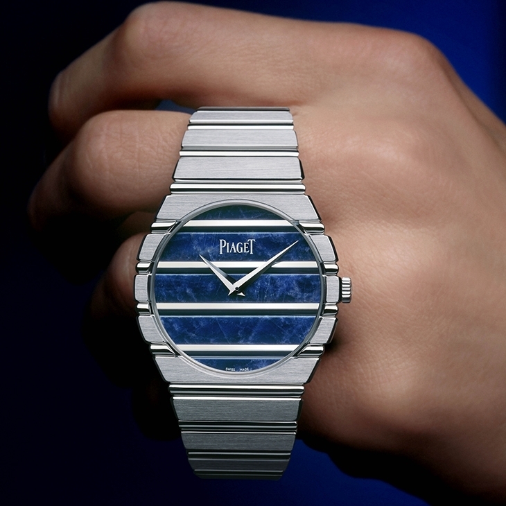 PIAGET - POLO - G0A51151 - 藍方鈉石點綴：PIAGET Polo 79再現全金風華