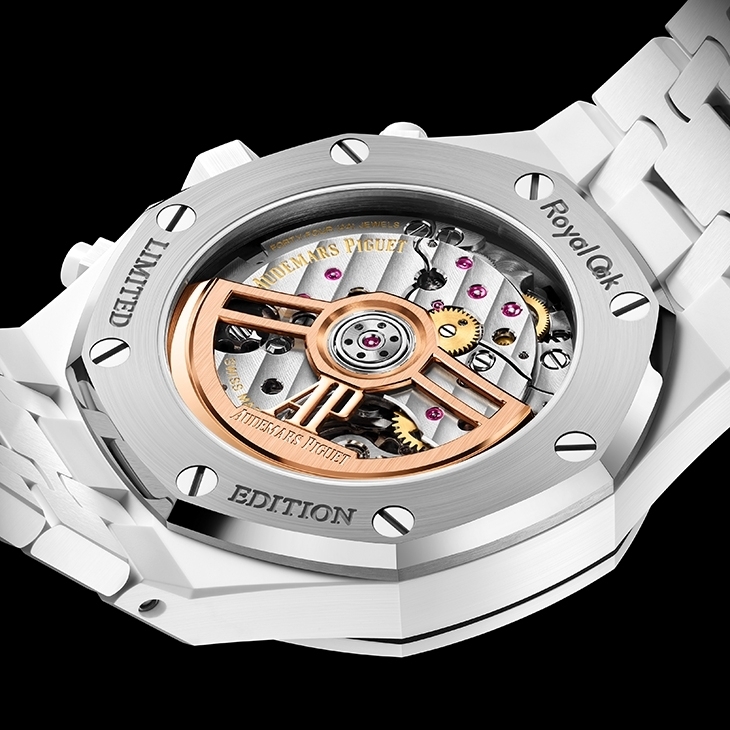 AUDEMARS PIGUET - ROYAL OAK - 26450CB.OO.1356CB.02 - 網球女王 × Royal Oak!愛彼首度攜手Serena Williams推出Royal Oak白色陶瓷38mm限量版