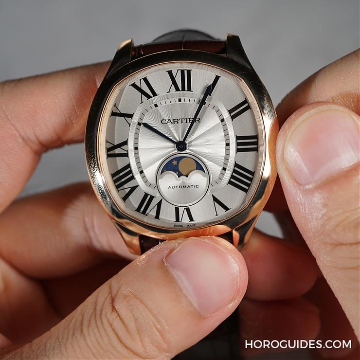 CARTIER - DRIVE DE CARTIER - WGNM0008 - 雙針正裝錶的紳士進階款 卡地亞Drive de Cartier月相錶