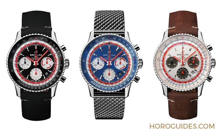 BREITLING - NAVITIMER - AB01219A1G1X1 - Navitimer 1 B01航空公司特別版腕錶,三款限量新作限時販售!