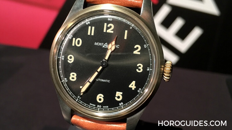 MONTBLANC - 1858 - 116241 - 這只青銅錶不太一樣?現代的老件浪漫