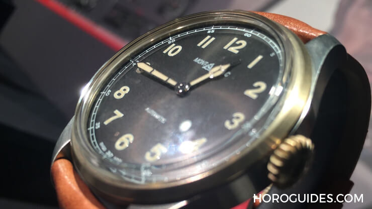 MONTBLANC - 1858 - 116241 - 這只青銅錶不太一樣?現代的老件浪漫