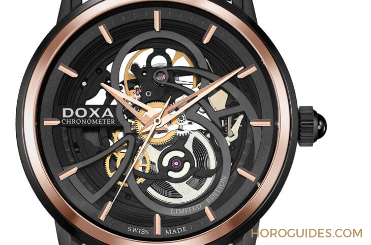DOXA - GrandeMetre - D210BBK - 現代實搭又有型,瑞士DOXA時度表四大穿戴風格