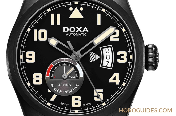 DOXA - GrandeMetre - D210BBK - 現代實搭又有型,瑞士DOXA時度表四大穿戴風格