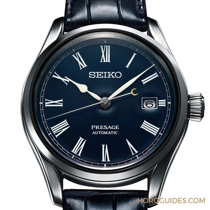 SEIKO - PRESAGE - SPB069J1 - 月亮出來了,你看SEIKO的藍面特有巧思