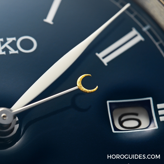 SEIKO - PRESAGE - SPB069J1 - 月亮出來了,你看SEIKO的藍面特有巧思