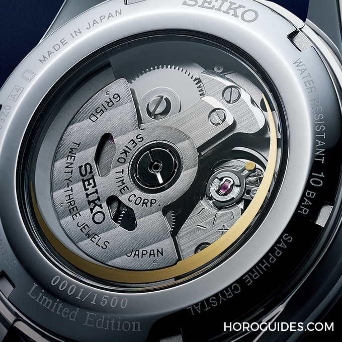 SEIKO - PRESAGE - SPB069J1 - 月亮出來了,你看SEIKO的藍面特有巧思