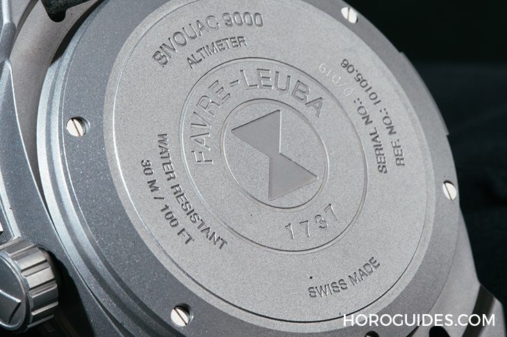 FAVRE-LEUBA - RAIDER - 00.10105.06.45.45 - 隨身測高專家,地表最強高度腕錶-Raider BIVOUAC 9000