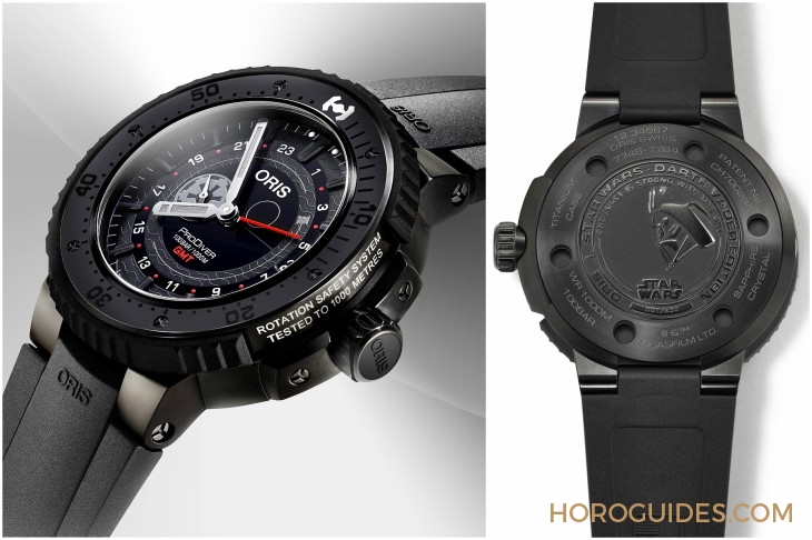 ORIS - AQUIS - 01 743 7734 4184-Set MB - 星戰迷注意！ORIS與《Star Wars》聯名推出黑武士與白兵腕錶，大中華區唯一限定
