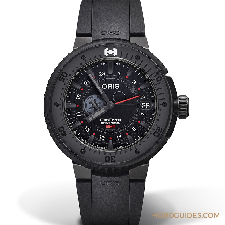 ORIS - AQUIS - 01 743 7734 4184-Set MB - 星戰迷注意！ORIS與《Star Wars》聯名推出黑武士與白兵腕錶，大中華區唯一限定