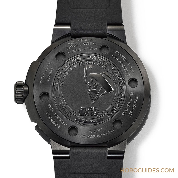 ORIS - AQUIS - 01 743 7734 4184-Set MB - 星戰迷注意！ORIS與《Star Wars》聯名推出黑武士與白兵腕錶，大中華區唯一限定
