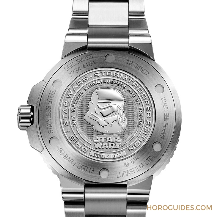 ORIS - AQUIS - 01 743 7734 4184-Set MB - 星戰迷注意！ORIS與《Star Wars》聯名推出黑武士與白兵腕錶，大中華區唯一限定