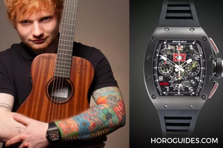 PATEK PHILIPPE - [名人錶盒] 最愛錶的小鮮肉Ed Sheeran，還有什麼頂級錶沒SHOW？