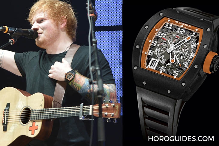 PATEK PHILIPPE - [名人錶盒] 最愛錶的小鮮肉Ed Sheeran，還有什麼頂級錶沒SHOW？