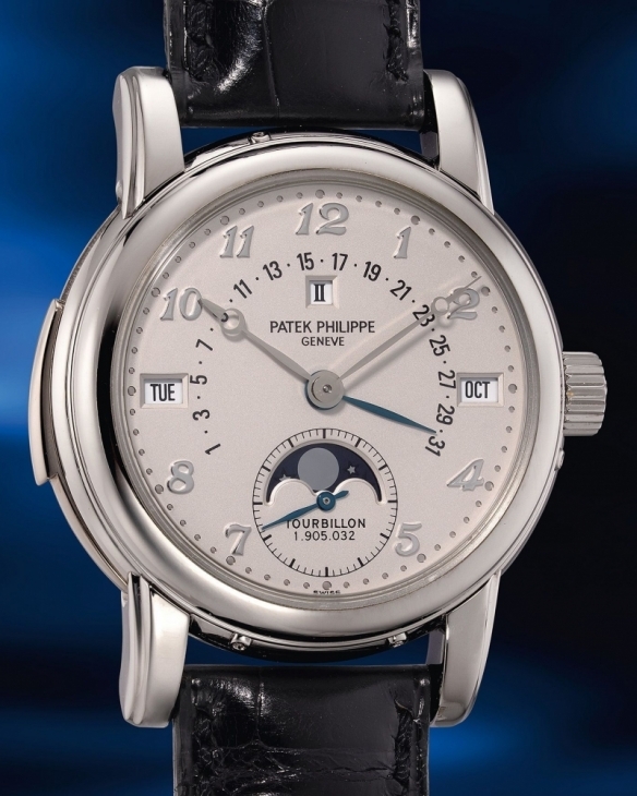 PATEK PHILIPPE - GRAND COMPLICATIONS - 5002P 鉑金 - 百達翡麗領軍!Phillips富藝斯香港拍場刷新亞洲新紀錄