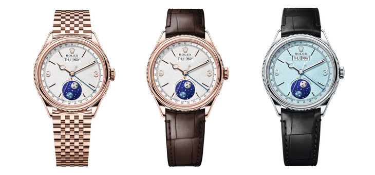 ROLEX - Perpetual 1908 - 53505-0003 - 勞力士推出Perpetual Padellone瞬跳年曆月相腕錶,再續傳奇8171經典設計