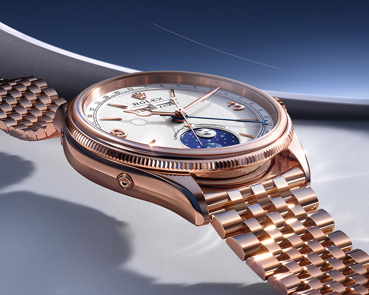 ROLEX - Perpetual 1908 - 53505-0003 - 勞力士推出Perpetual Padellone瞬跳年曆月相腕錶,再續傳奇8171經典設計