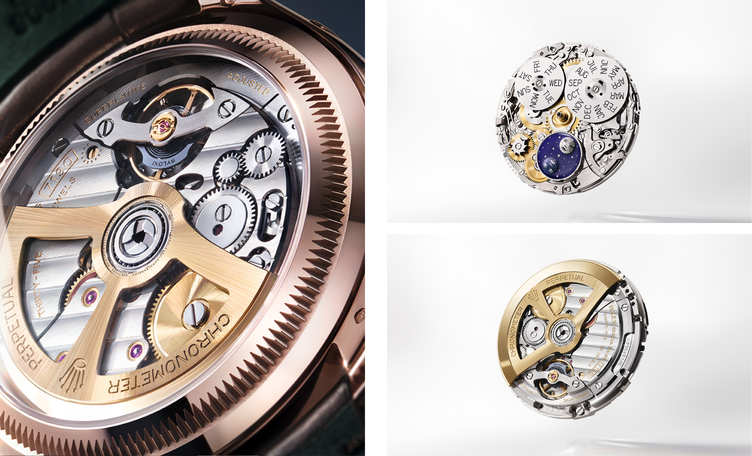 ROLEX - Perpetual 1908 - 53505-0003 - 勞力士推出Perpetual Padellone瞬跳年曆月相腕錶,再續傳奇8171經典設計