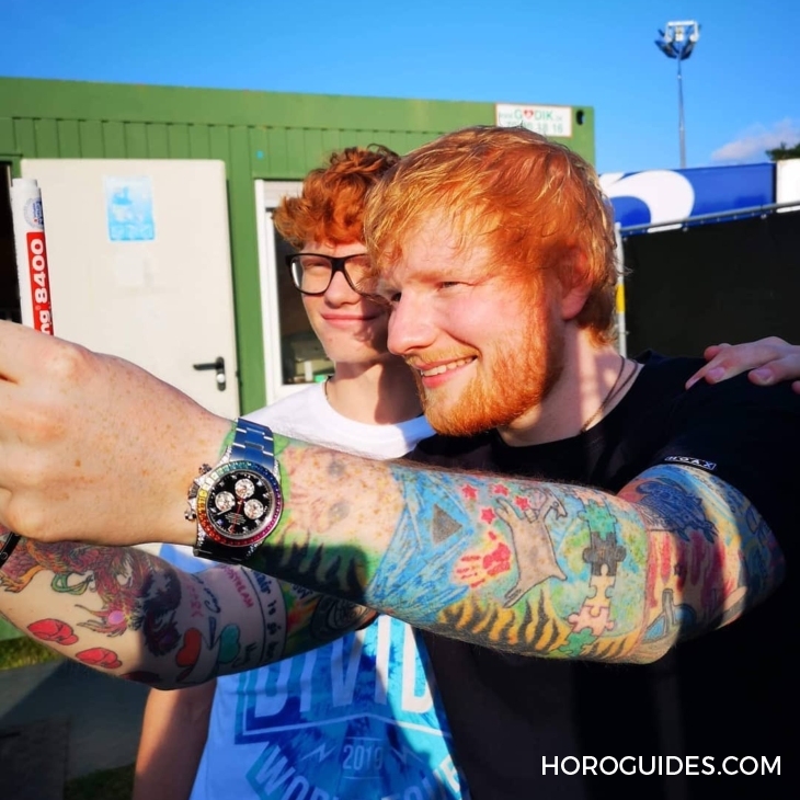 PATEK PHILIPPE - [名人錶盒] 最愛錶的小鮮肉Ed Sheeran，還有什麼頂級錶沒SHOW？