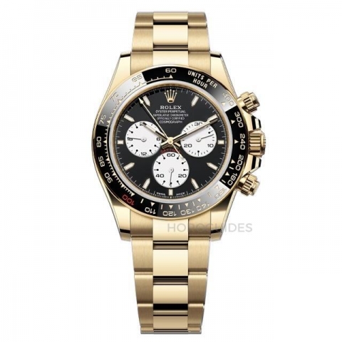 ROLEX - COSMOGRAPH DAYTONA - 126528LN-0001 - 金光閃耀迎新春！8款精選黃金腕錶推薦
