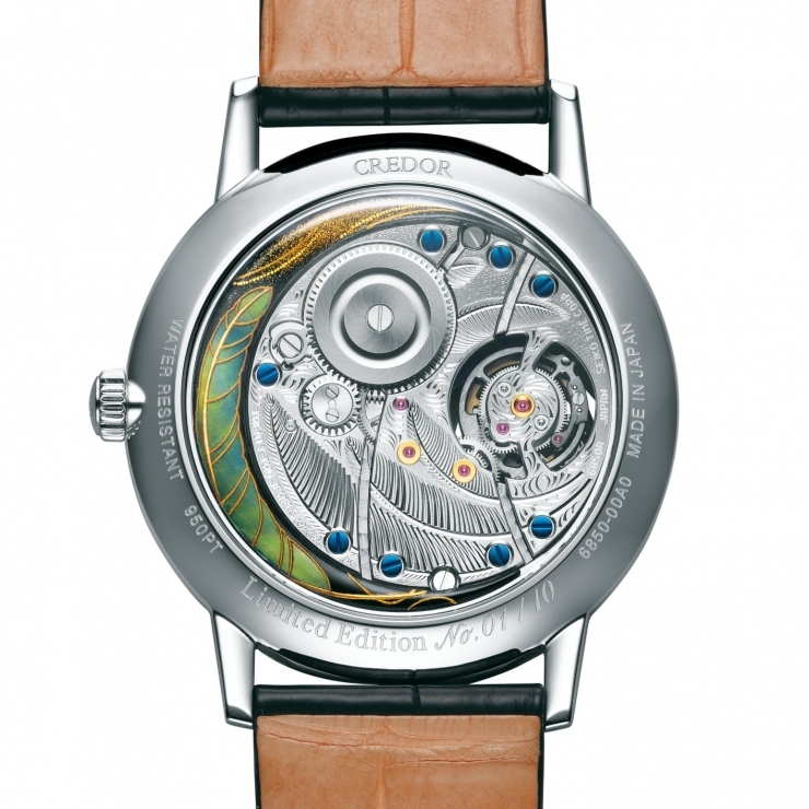 CREDOR - Goldfeather - GBCF999 - CREDOR珍稀之作:Goldfeather Tourbillon限量登場,詩意工藝凝結日本製錶美學