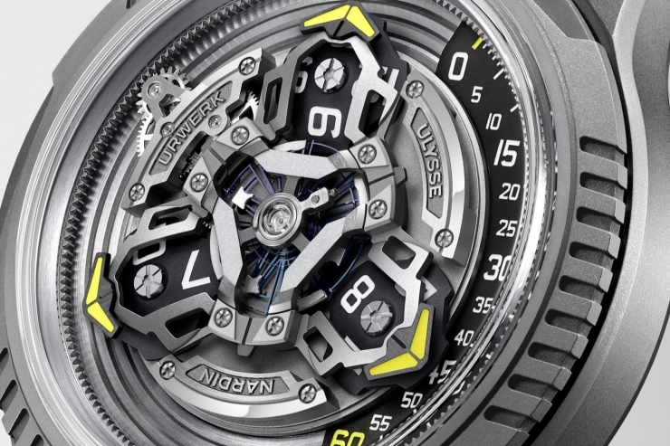 ULYSSE NARDIN - FREAK - 2413-500LE-2A-UR/3B -  Ulysse Nardin × Urwerk兩大獨立製錶先鋒聯手：UR-FREAK 震撼登場
