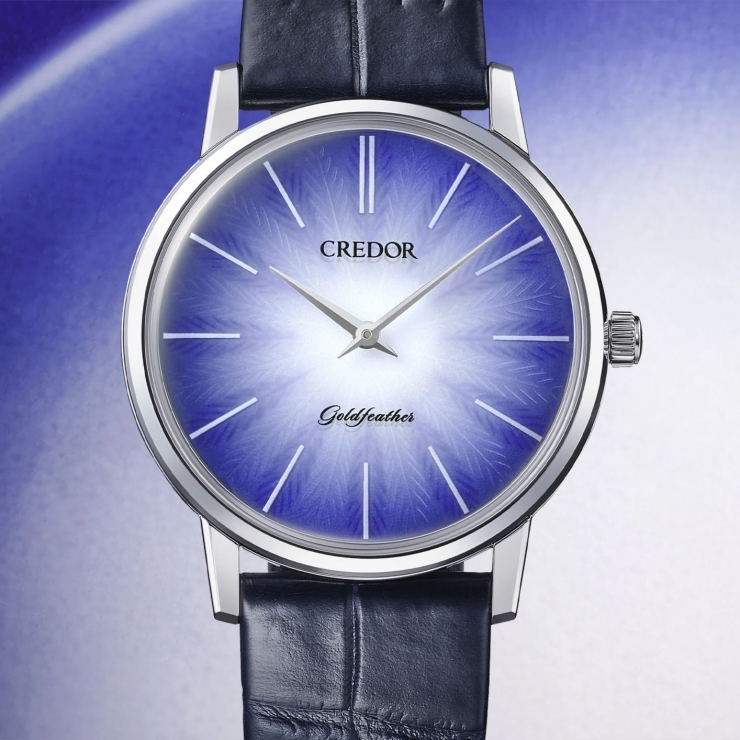 CREDOR - Goldfeather - GCBY991 - CREDOR 推出伊萬里燒瓷面腕錶,Goldfeather GCBY991 限量登場