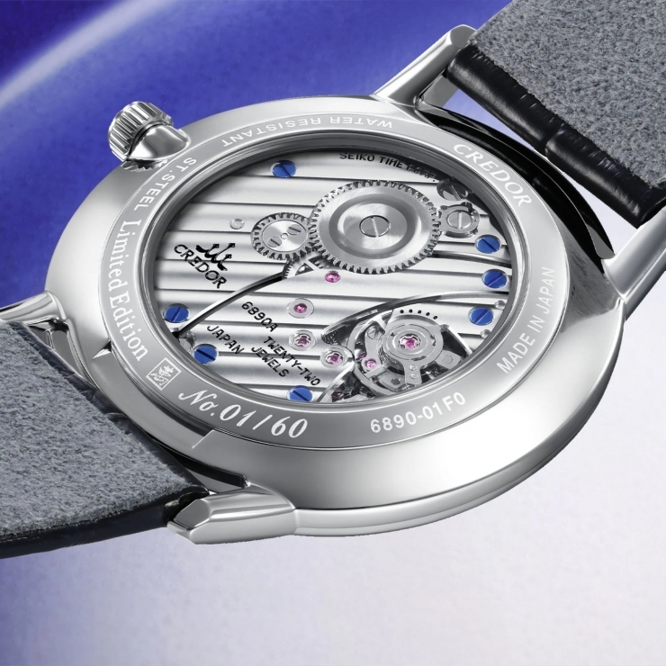 CREDOR - Goldfeather - GCBY991 - CREDOR 推出伊萬里燒瓷面腕錶,Goldfeather GCBY991 限量登場