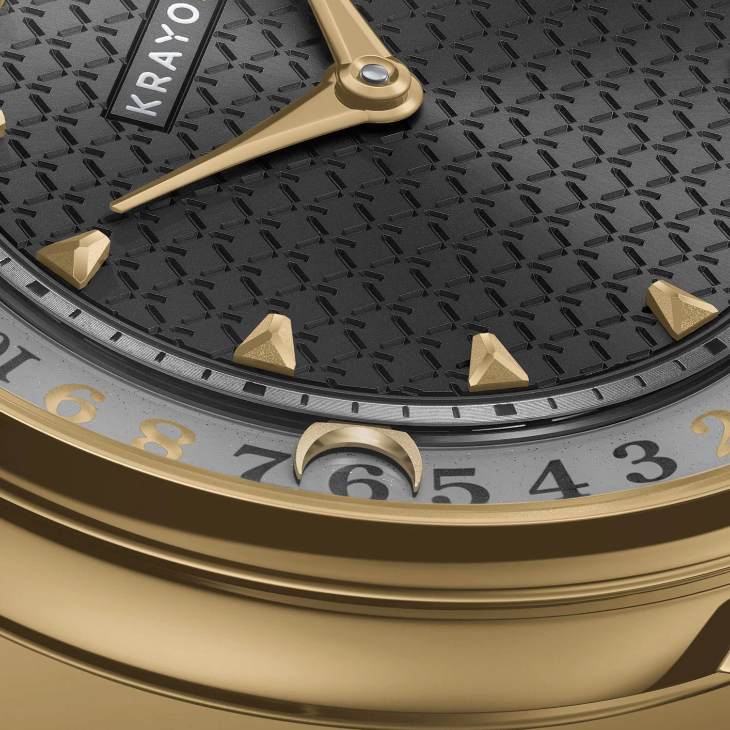 KRAYON - Krayon Anyday 換上 18K 玫瑰金新裝,為獨特的月曆結構增添溫潤層次